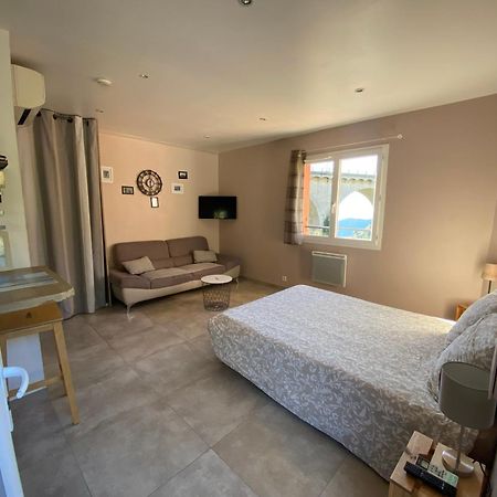 Studio Pied Village Eze - Dans Villa Recente - Parking Gratuit Buitenkant foto