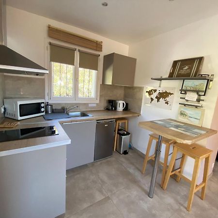 Studio Pied Village Eze - Dans Villa Recente - Parking Gratuit Buitenkant foto
